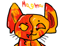 Magma the cat