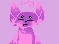 Purply the worm!