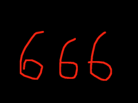 This is 666 animation that mean Mantis demon