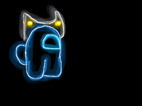 Neon Among us oc