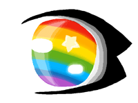Rainbow eye