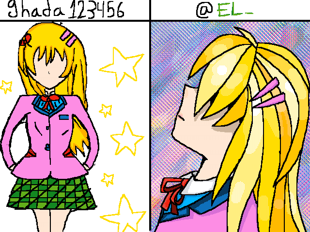 Draw in your style @ghada123456