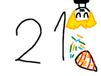 21!! Thanks!!!!!!