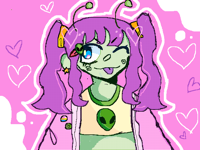 Art trade with @Ingrid_nora
