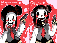 Collab with @Ingrid_nora (tw blood kinda)