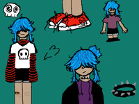 Look ta him, he is my new oc!