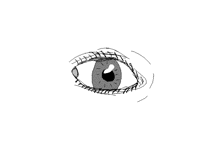 Blinking eye