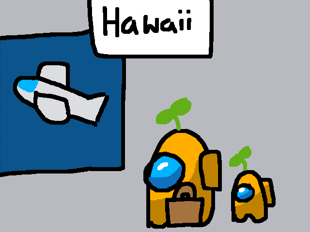 Off to hawaii