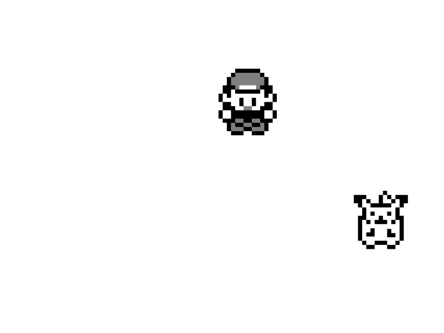 Red catches pikachu