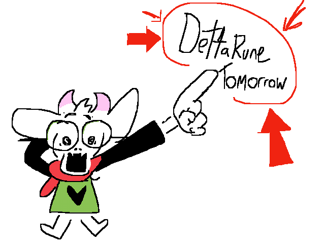 Holy freaking crap guys deltarune tomorrow