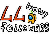 44 FOLLOWERS!