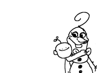 @SNOWFLAKE AWESOME SNOWFLAKE HUG HER ANYTIME