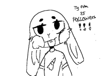 Tyvm for 25 followers mwa :>
