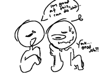 When ppl r egotistical