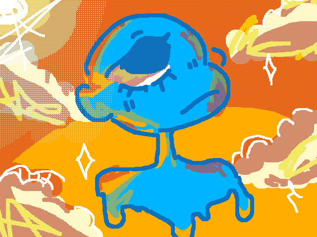 Drawing clouds because its a trend now