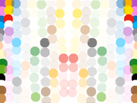 Every colour in every shading on both sides