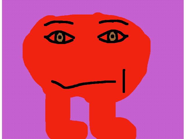 My oc with said goffy ahh roblox face