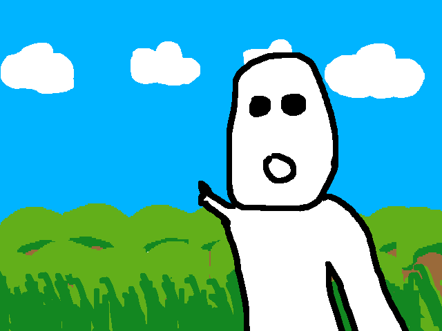 Look some f*cking grass