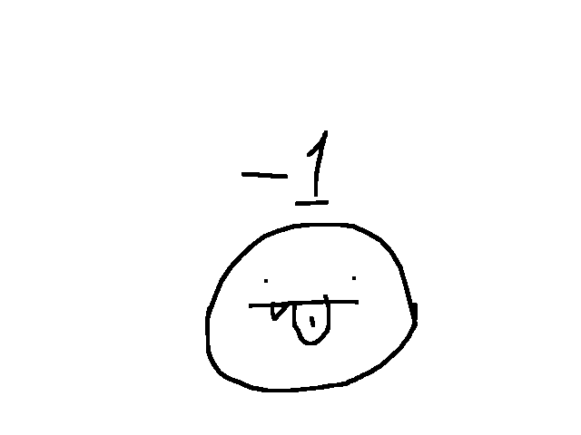 You lose a point
