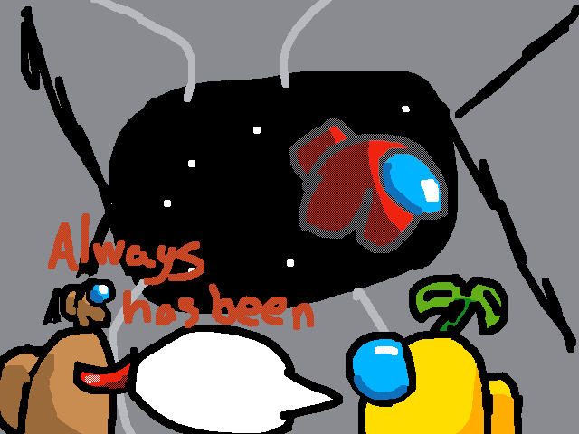 Among us meme template