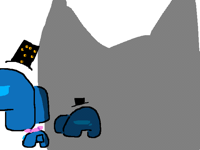 Sir blue doesn’t like cats