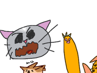 Cats are cute, don't trigger them