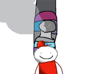 Fanart of the train guy