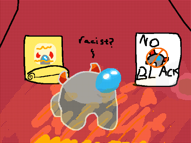 So the cookies want black dead?