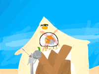 Medival craggy cliffs