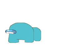 Cyan. No among us footage I swear