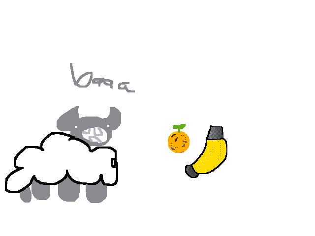 You're all fruits and imma sheep