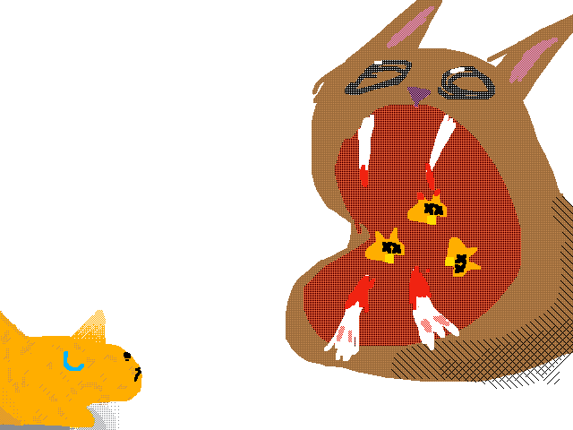 @dorime it's just a cat