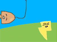 "swing off all those climbers"