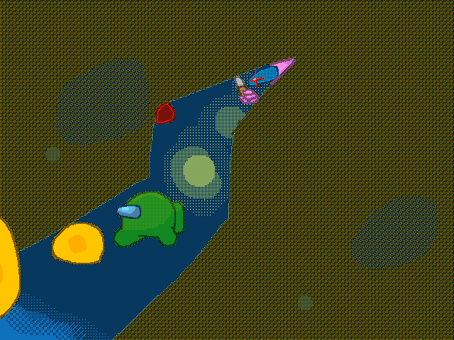 Pacmongus but it's not orange and yellow