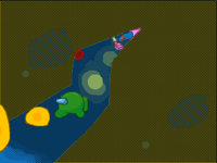 Pacmongus but it's not orange and yellow