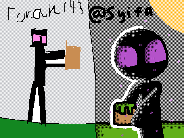 Enderman collab @funani43