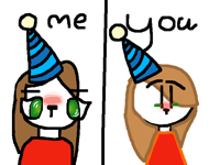 Me or you? @ela_art