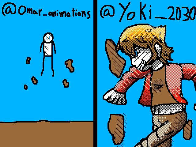 Draw this in your own style again