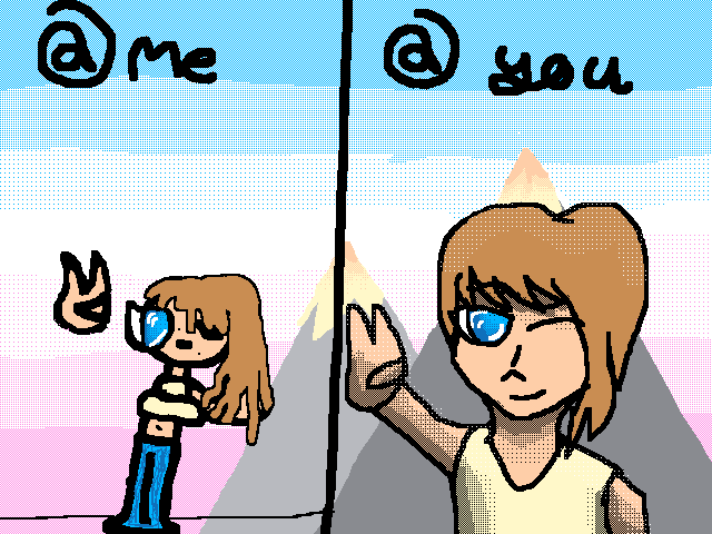 Me or you?