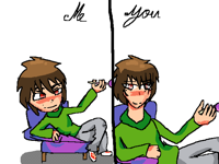 Draw him in you’re style