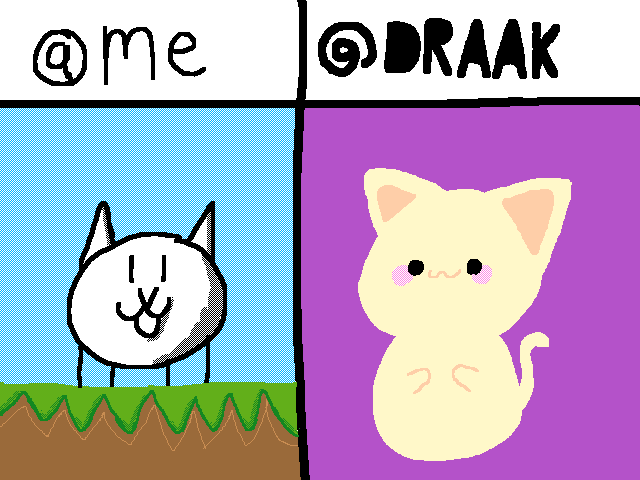 Collab, who draws a better cat?