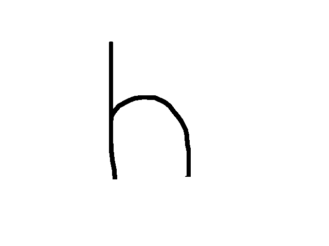 Alphabet speed art