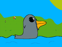 Is that a… Duck?