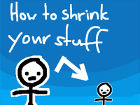 How to shrink things ig