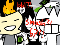 Astrafloofy reacts to Spork reacts to fanarts