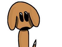 I present….My disco-dog!