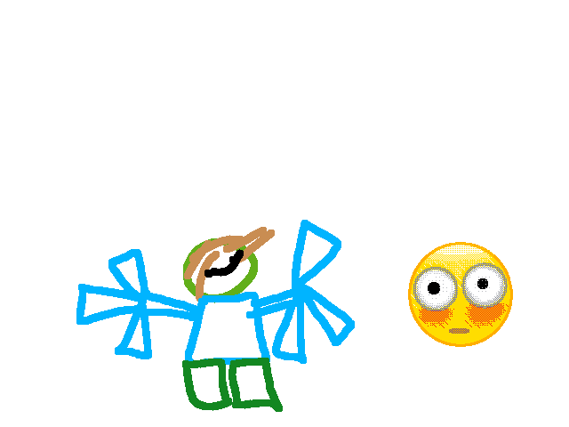 Lil kids draw humans like this