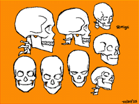 sketch #2 (skulls)