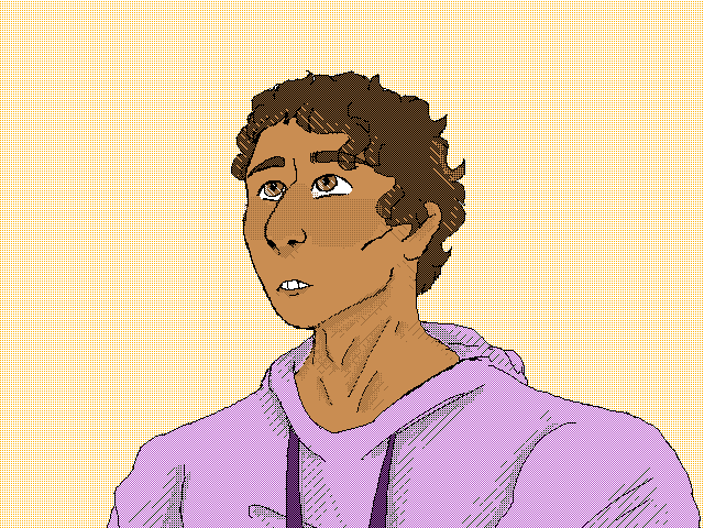 I drew a guy :D
