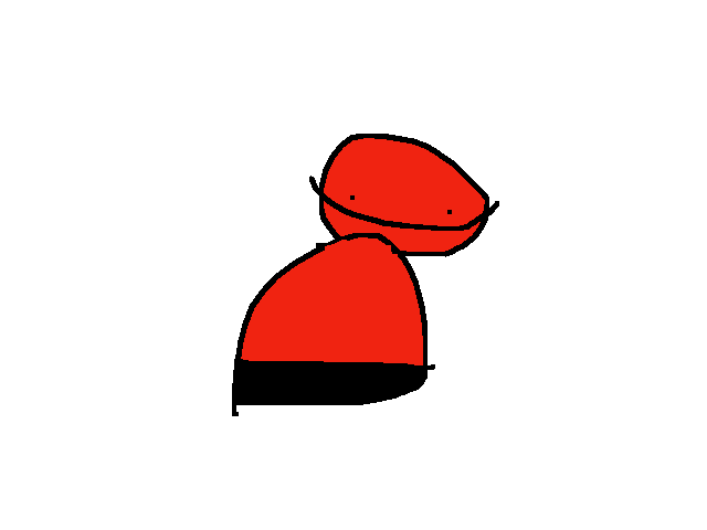 drew my oc as a serial killer